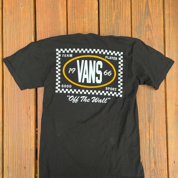 Vans Black T-Shirt - Picture 2 of 2